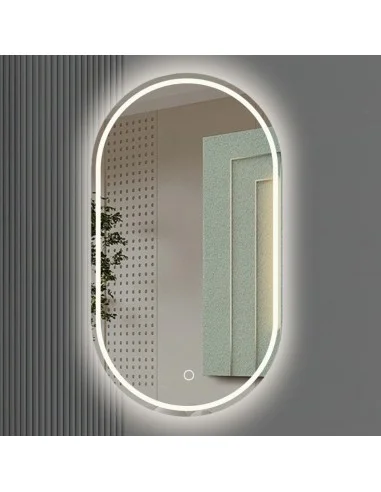 Espejo de baño con luz led 50x90 CAPSULA